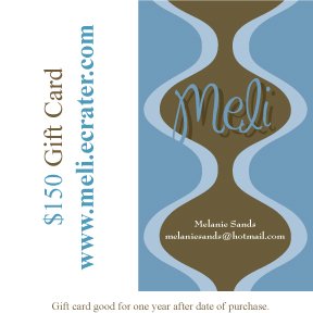 Meli Gift Card: $150