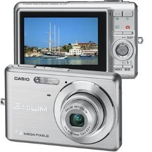 Casio 7.2 Mp Slim Digital Camera Slv