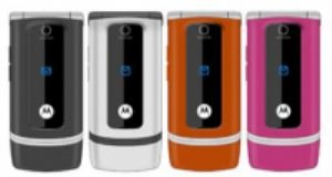 Motorola W375 Orange Triband Gsm World Phone (unlocked)