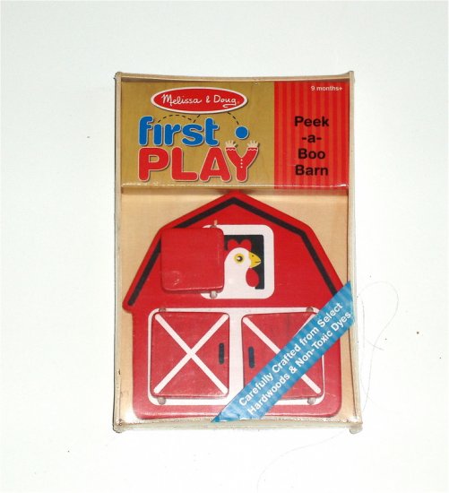 Melissa and Doug First Play Baby Infant Farm toy NIB