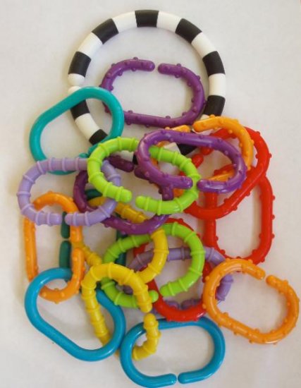 Sassy brand baby infant toddler links toy