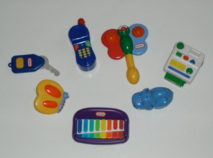 Lot of Little Tikes baby toy rattle Infant