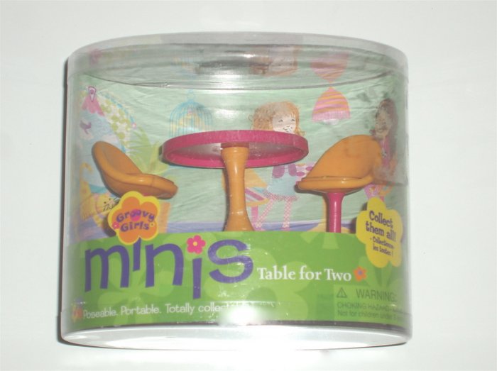 Groovy Girls Mini Table for Two Chairs NIB