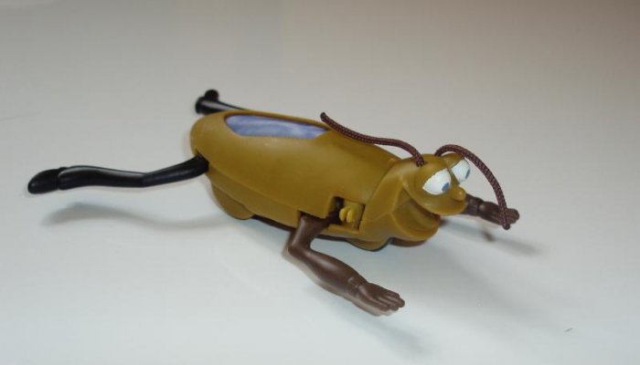 BEE Movie Figurine Happy Meal Grasshopper toy