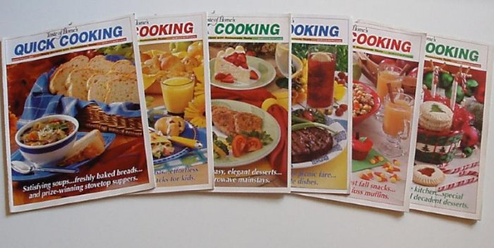 Taste Of Home Quick Cooking 2002 Complete year EUC