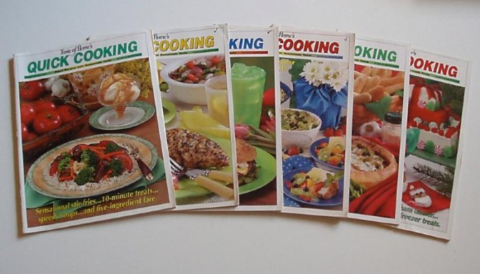 Taste Of Home Quick Cooking 2003 Complete year EUC