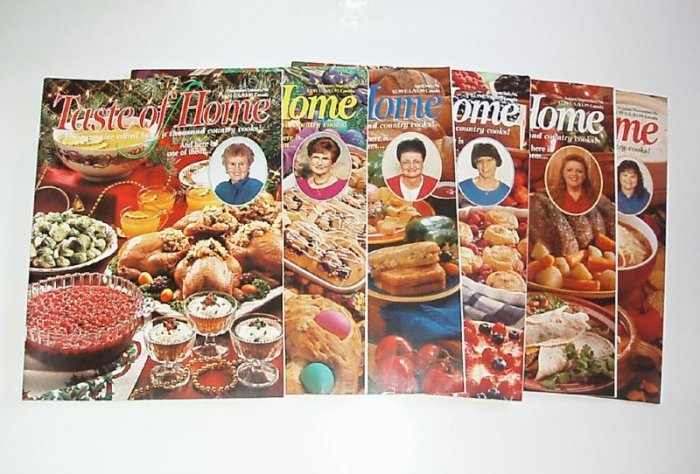 Taste Of Home 1996 Complete year EUC