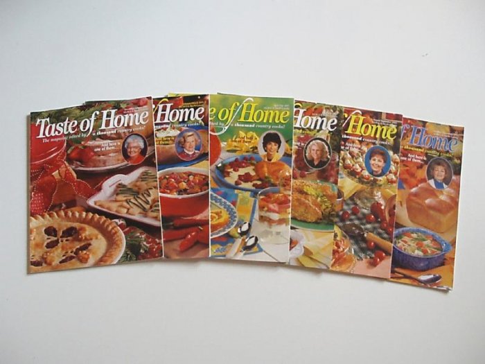 Taste Of Home 2001 Complete year EUC
