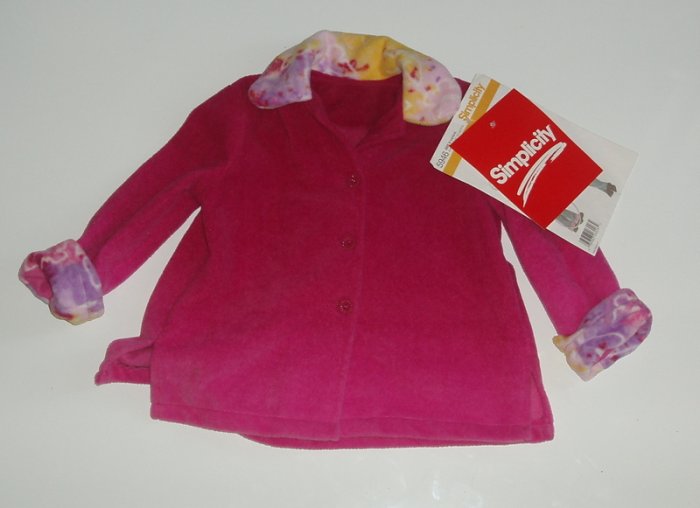 Daisy Kingdom Simplicity boutique Girl Fleece Coat 4