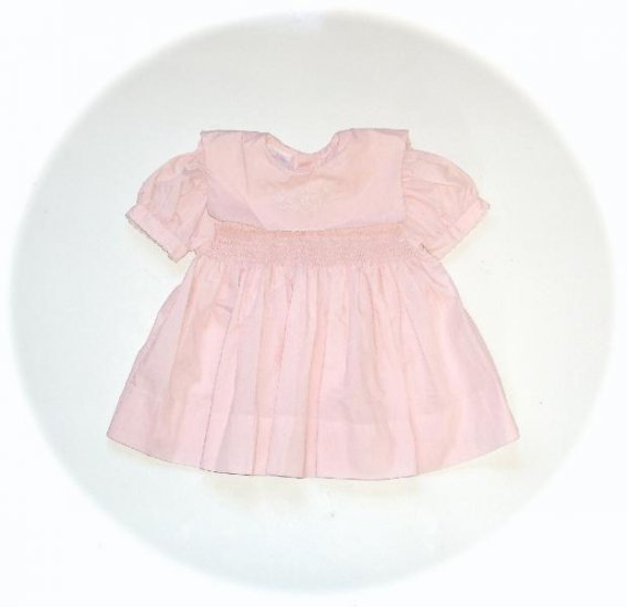 Baby Girl Pink Smocked Dress Bambellini 62 6m