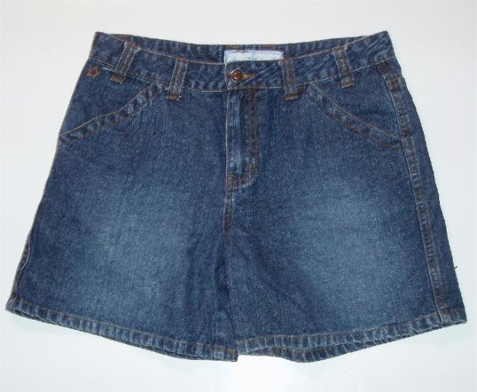 Girl Arizona Denim Jean Shorts 12 1/2 Plus size NWOT
