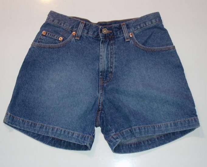 Guess Girls Junior Denim Jean Shorts 26 w EUC