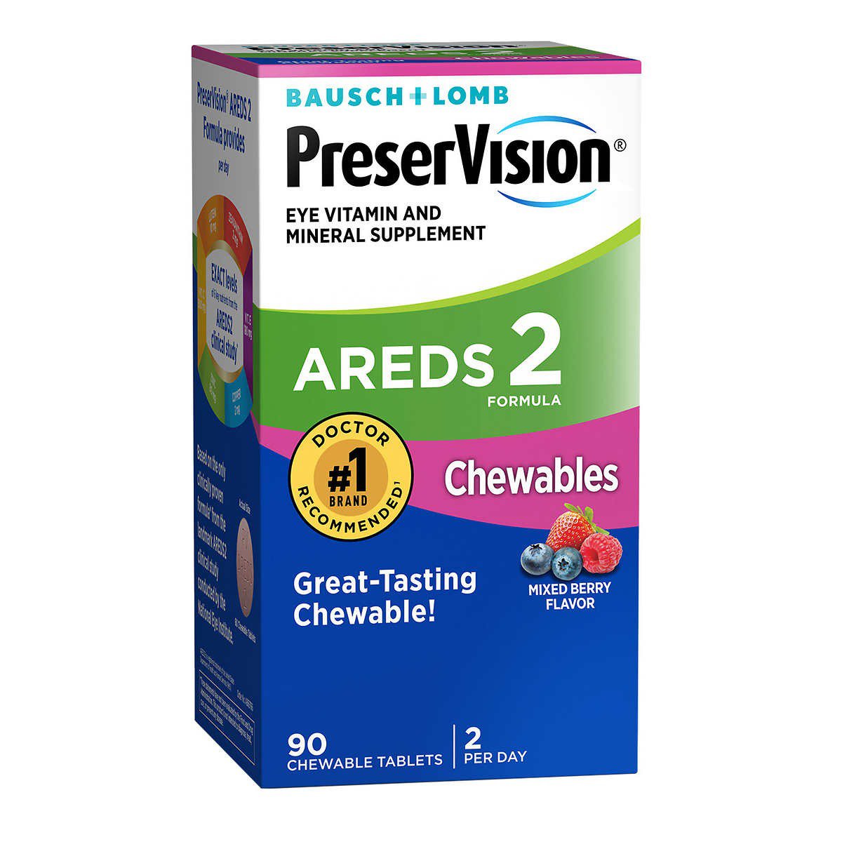 Preservision Eye Vitamin Mineral Supplement Areds Formula Tablets