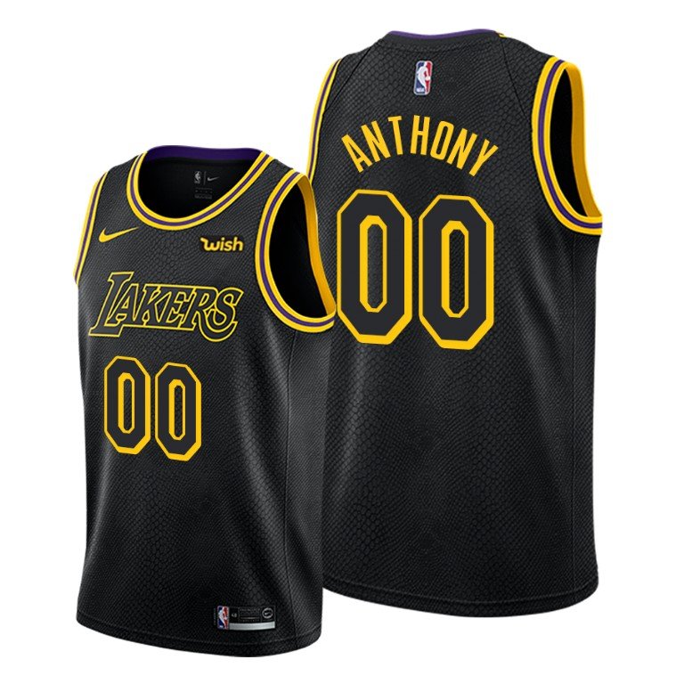 Los Angeles Lakers #00 Carmelo Anthony Trade Jersey Jersey Men ... Los Angeles Lakers #00 Carmelo Anthony Trade Jersey Jersey Men ...