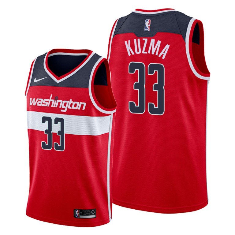 kuzma wizards jersey