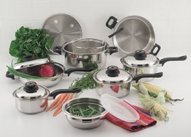 Foreverware 15pc 9-ply Stainless Steel Cookware Set