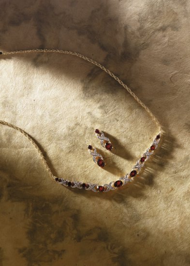 Necklace And Matching Earrings