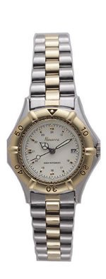 Mens Two-tone Quartz Watch
