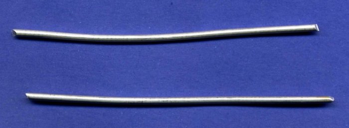 Pure Silver Wire 9999 4" (2each) 12 ga by Atlasnova