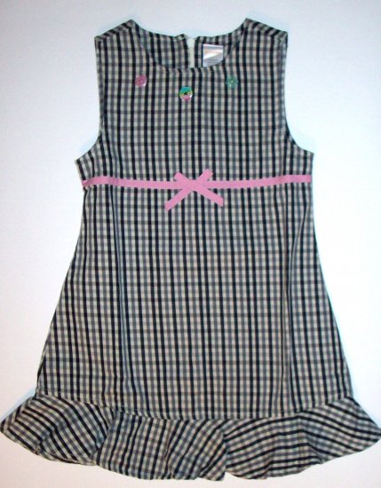 GYMBOREE NWT Imaginary Friends Plaid Jumper 4