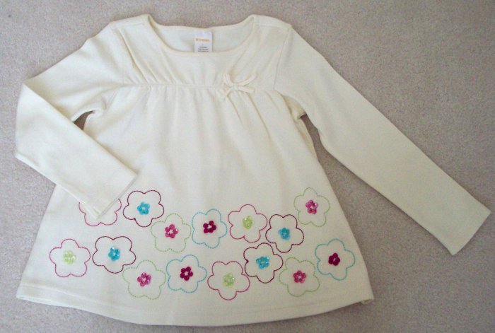 GYMBOREE NWT Imaginary Friends Ivory Swing Top 5 HTF!