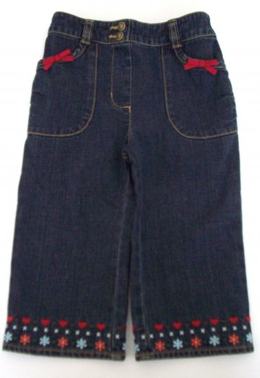 GYMBOREE NWT Mountain Cabin Denim Jeans 12-18 m