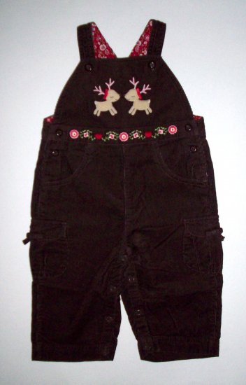 GYMBOREE NWT Colorful Village Overalls 3-6m NEW