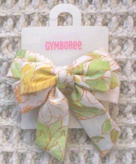 GYMBOREE NWT Wildflower Fields Magnolia Bow