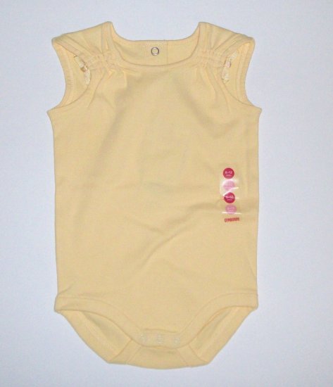 GYMBOREE Bonjour Provence NWT Yellow Bodysuit 6-12m