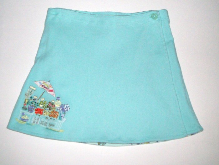 GYMBOREE NWT Bonjour Provence Rev. Knit Skirt 4