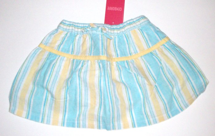 GYMBOREE NWT Pool Party Striped Skirt 12-18m