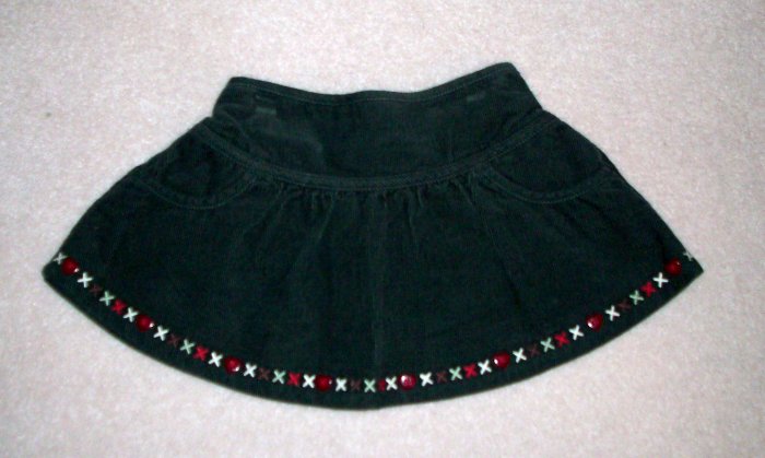 GYMBOREE NWT Mountain Cabin Corduroy Skirt 18-24m
