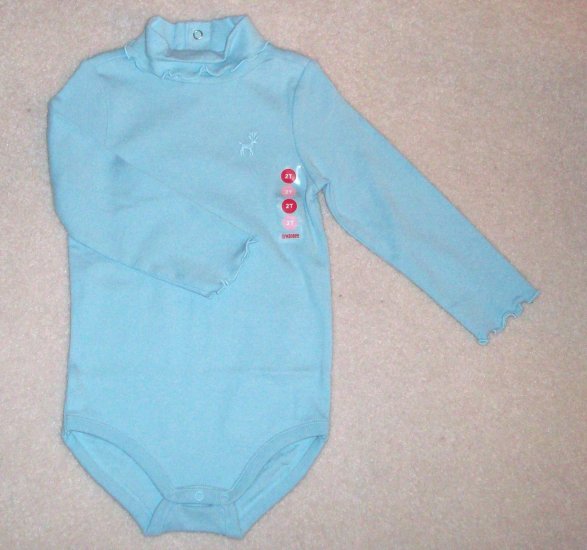 GYMBOREE NWT Mountain Cabin Blue Bodysuit 18-24m