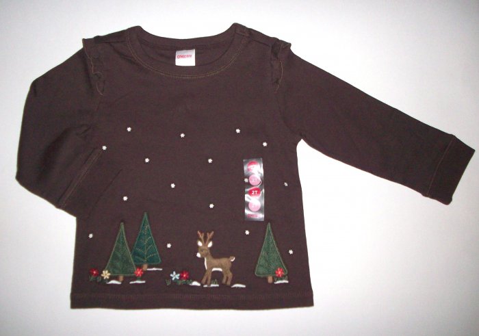 GYMBOREE NWT Mountain Cabin Top 2T