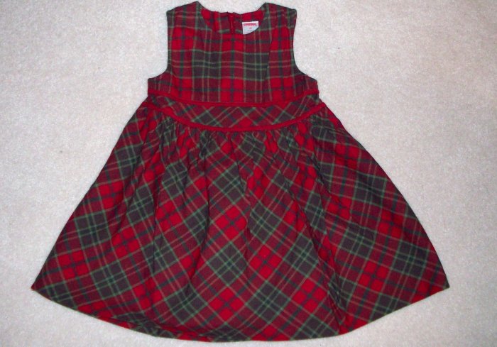 GYMBOREE NWT Mountain Cabin Plaid Dress 2T