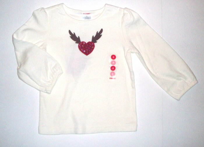 GYMBOREE NWT Mountain Cabin Heart Top 3