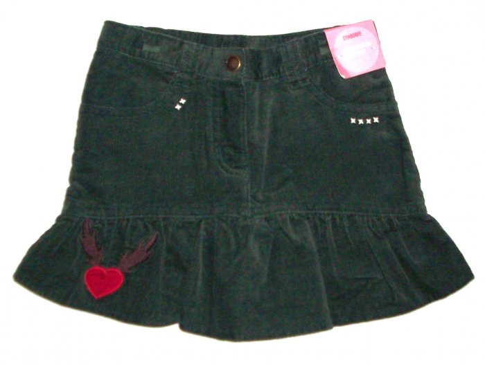 GYMBOREE NWT Mountain Cabin Green Skort 5