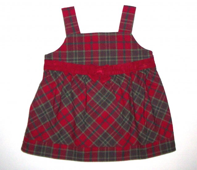 GYMBOREE NWT Mountain Cabin Plaid Swing Top 5