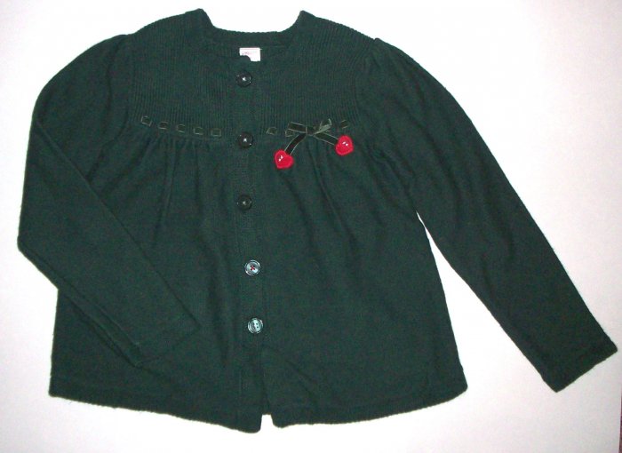 GYMBOREE NWOT Mountain Cabin Green Cardigan Sweater 10