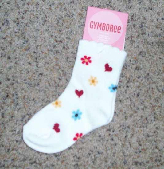 GYMBOREE NWT Mountain Cabin Flower Socks 12-24M