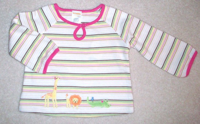 GYMBOREE Jungle Friends NWT Top 6-12 m