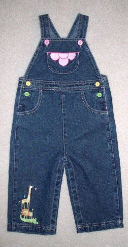 GYMBOREE Jungle Friends NWT Overalls 12-18m