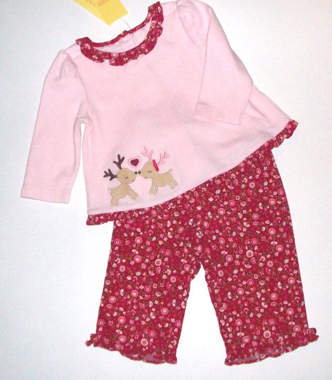 GYMBOREE NWT Colorful Village 2-piece set 6-12m