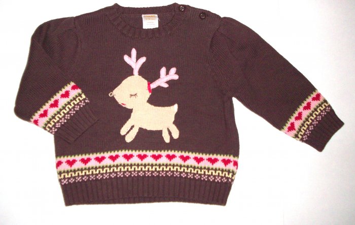 GYMBOREE NWT Colorful Village Sweater 12-18 m