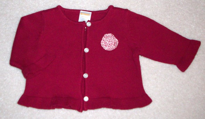 GYMBOREE NWT Sitting Pretty Cardigan 0-3m