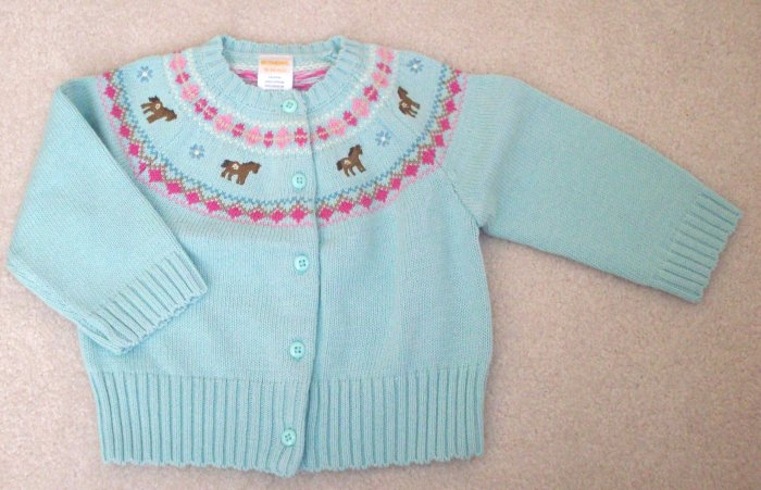 GYMBOREE Park City Luxe NWT Sweater 18-24 m