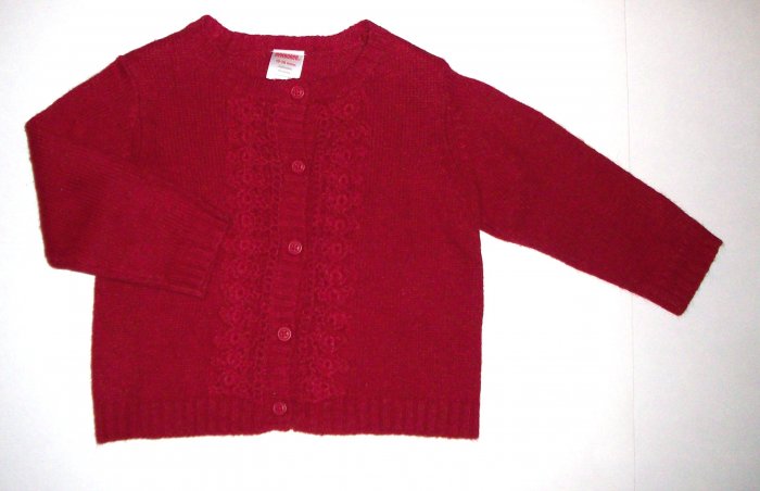GYMBOREE NWT Holiday Classics Red Sweater 2T NEW