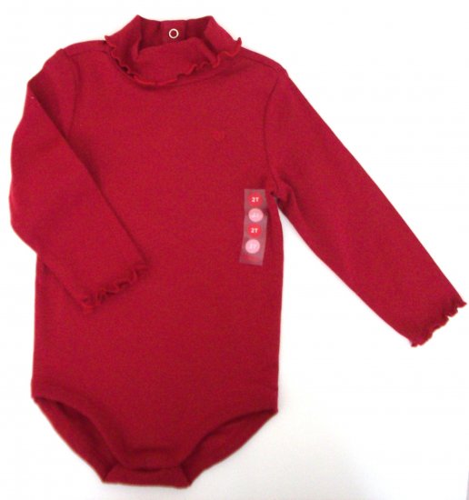 GYMBOREE Glamour Kitty Red Bodysuit NWT 2T