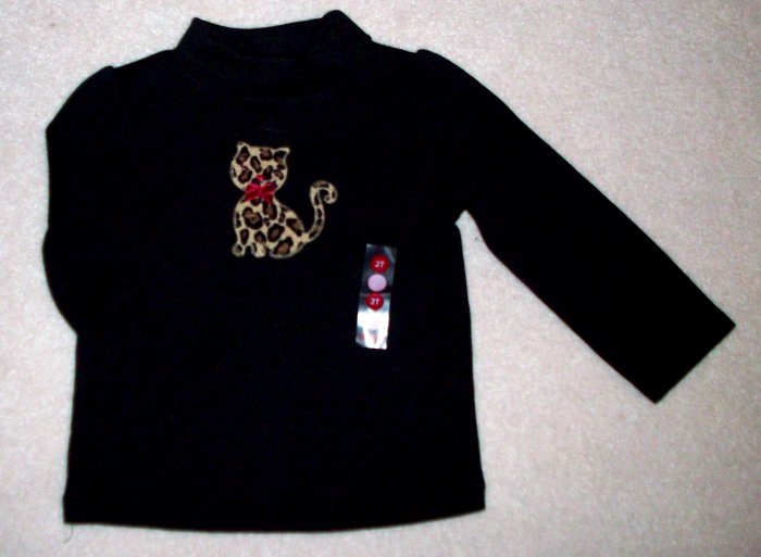 GYMBOREE Glamour Kitty Turtle Neck NWT 2T