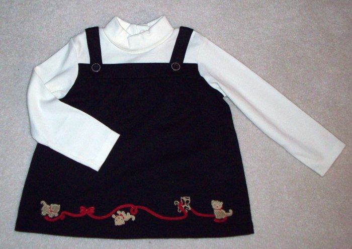 GYMBOREE Glamour Kitty Swing Top NWT 4T